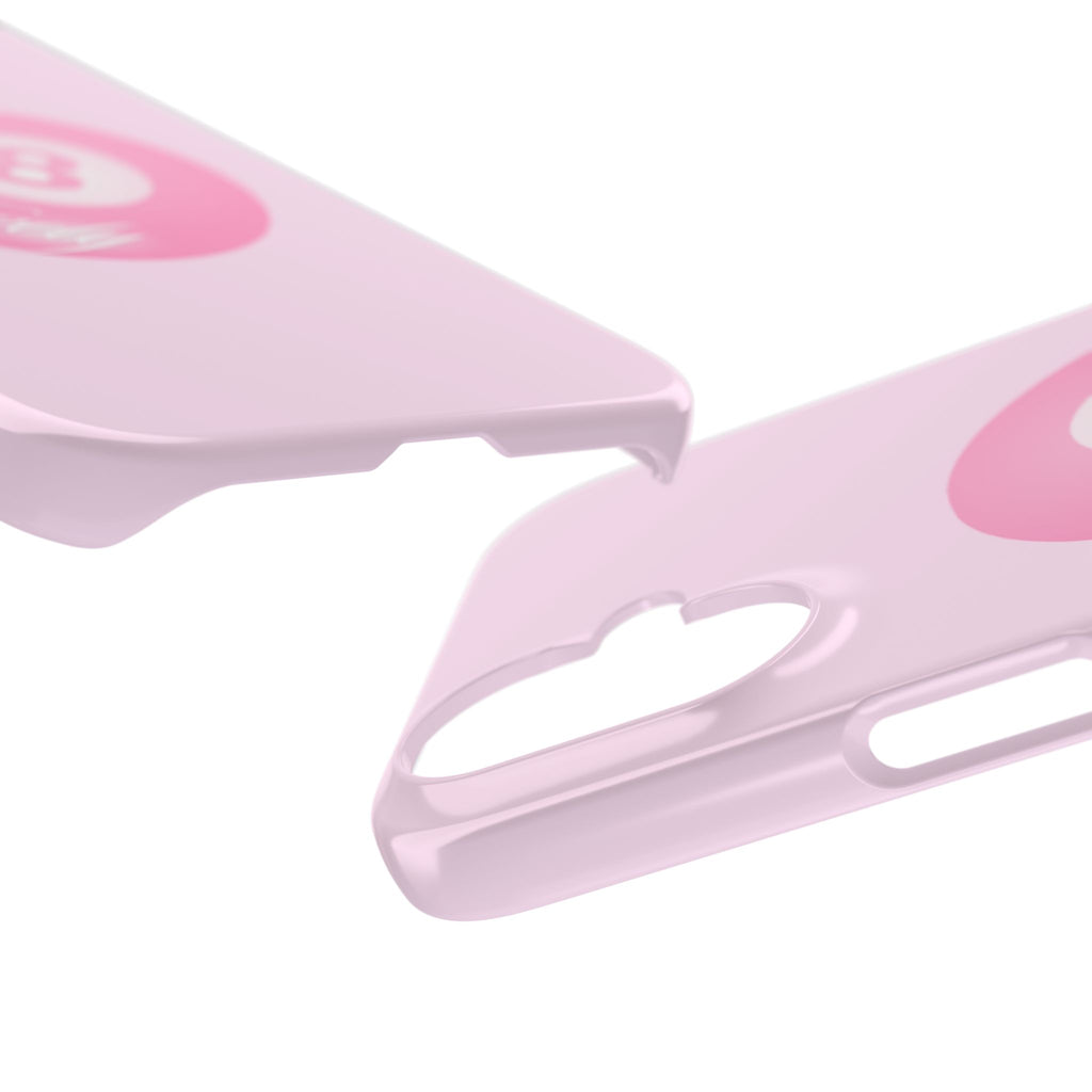 Cute Pink 8-Ball Slim Phone Case