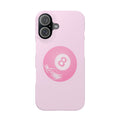 Cute Pink 8-Ball Slim Phone Case